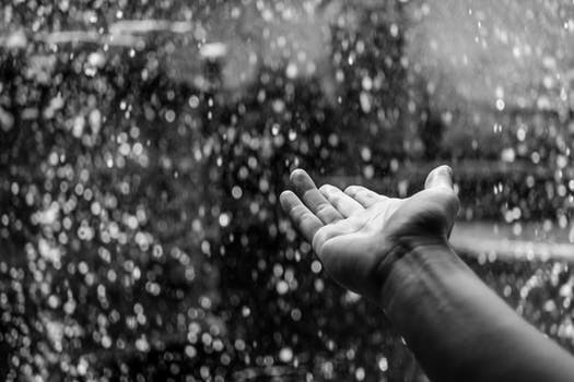 raining